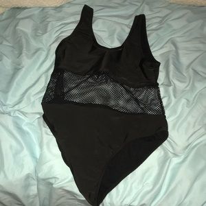 Mesh one piece swim Suit